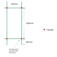 Elektrische Radiator TVS ELDO 4F Edelstaal met Timer 140x34.5 cm
