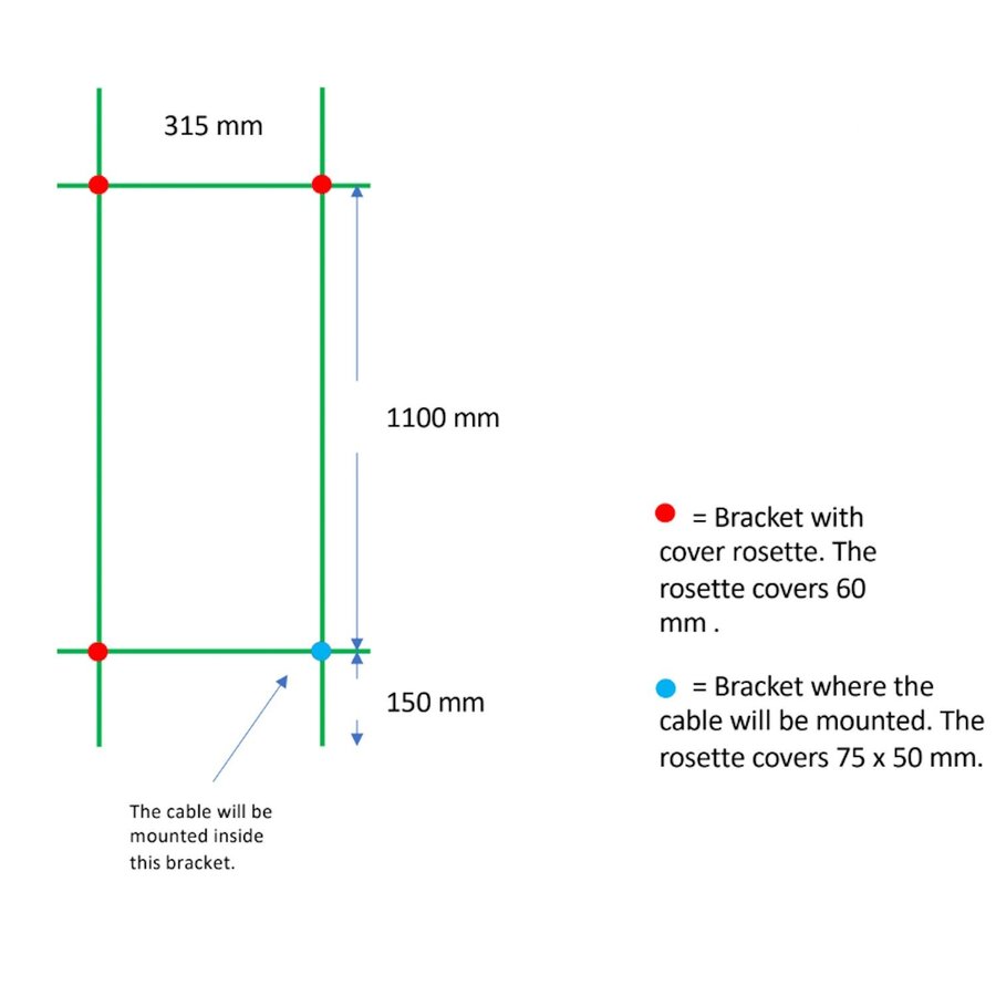 Elektrische Radiator TVS ELDO 4 Wit met Timer 140x34.5 cm