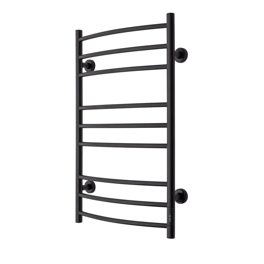 Elektrische Radiator TVS ELDO 9 Mat Zwart met Timer 86x53 cm