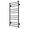 Elektrische Radiator TVS ELDO 12 L Mat Zwart met Timer 116x53 cm