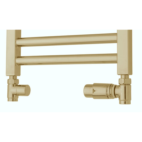 Radiator Zij-Aansluitset TVS Ventile 210 Goud 