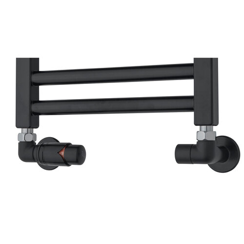 Radiator Aansluitset TVS Valves 221 Zwart 