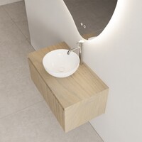 Onderkast Gliss Design Timotheus 70 CM Incl. Topplaat Ash Grey