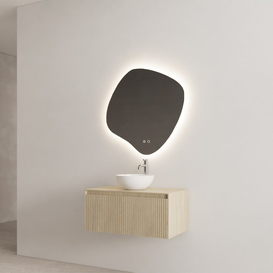 Onderkast Gliss Design Timotheus 70 CM Incl. Topplaat Corn Silk