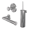 Toiletaccessoire Set Brauer Chrome 3-in-1 Chrome