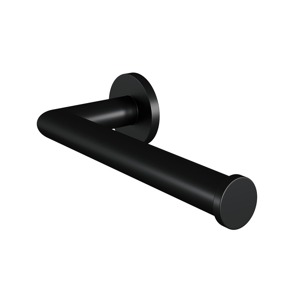 Toiletrolhouder Brauer Black Wandmontage met PVD coating Mat Zwart