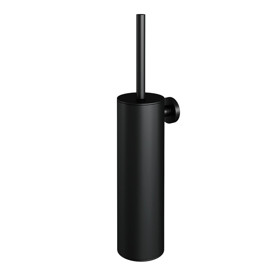 Toiletborstelset Brauer Black Wandmontage met PVD coating Mat Zwart