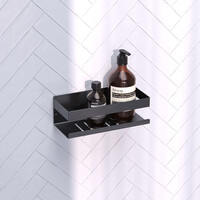 Doucherek Brauer Gunmetal Edition 23 Cm Gunmetal Geborsteld PVD