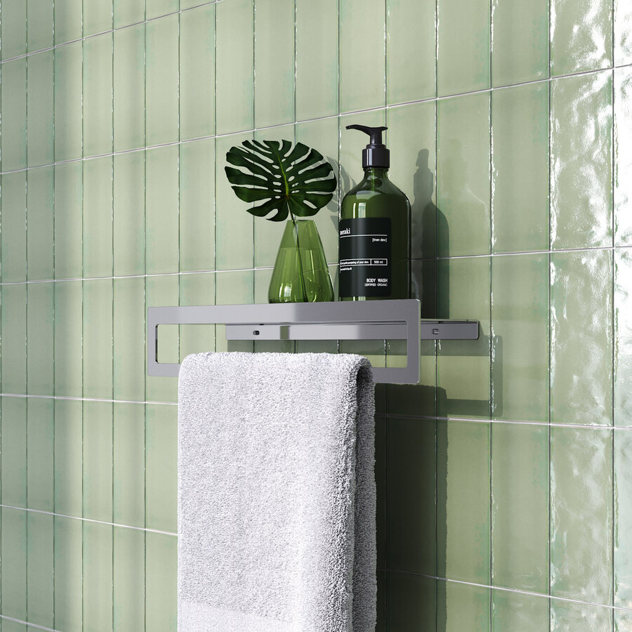 Handoekrek Brauer Chrome Edition Met Planchet Chroom