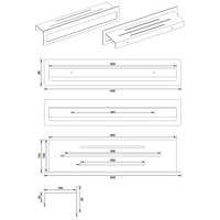 Handoekrek Brauer Black Edition Met Planchet Mat Zwart