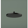 Hoofddouche Hotbath Ace Rond 23 cm Geborsteld Zwart PVD