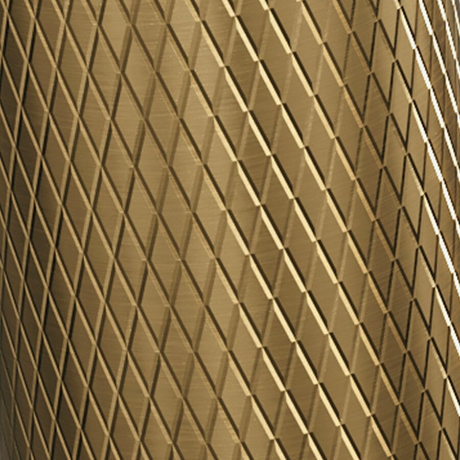 Inbouw Fonteinkraan Brauer Gold Carving Edition Inkortbaar Goud Geborsteld PVD