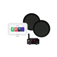 Music Center Aquasound N-Joy Controller (IPX7) + Wand Lader + Twist Speakerset + Mini-Box / 30 Watt Mat Zwart