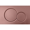 Bedieningsplaat Sigma by Geberit Frontbediening Mat Donker Roze