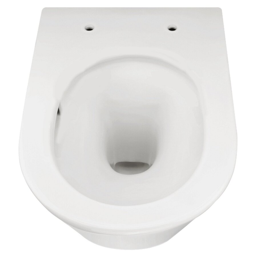 Wandcloset Wiesbaden Vesta Rimless Tornado Flush Mat Wit