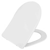 Boss & Wessing Toiletzitting met Deksel BWS Astev Shade Slim met Soft Close Wit