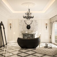 Vrijstaand Bad BWS Adonis Arcryl 190x96x82 cm Mat Zwart