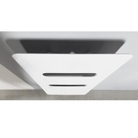 Designradiator Sapho Tabella Open 59x149 cm Mat Wit