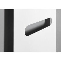 Designradiator Sapho Tabella Open 59x149 cm Mat Wit