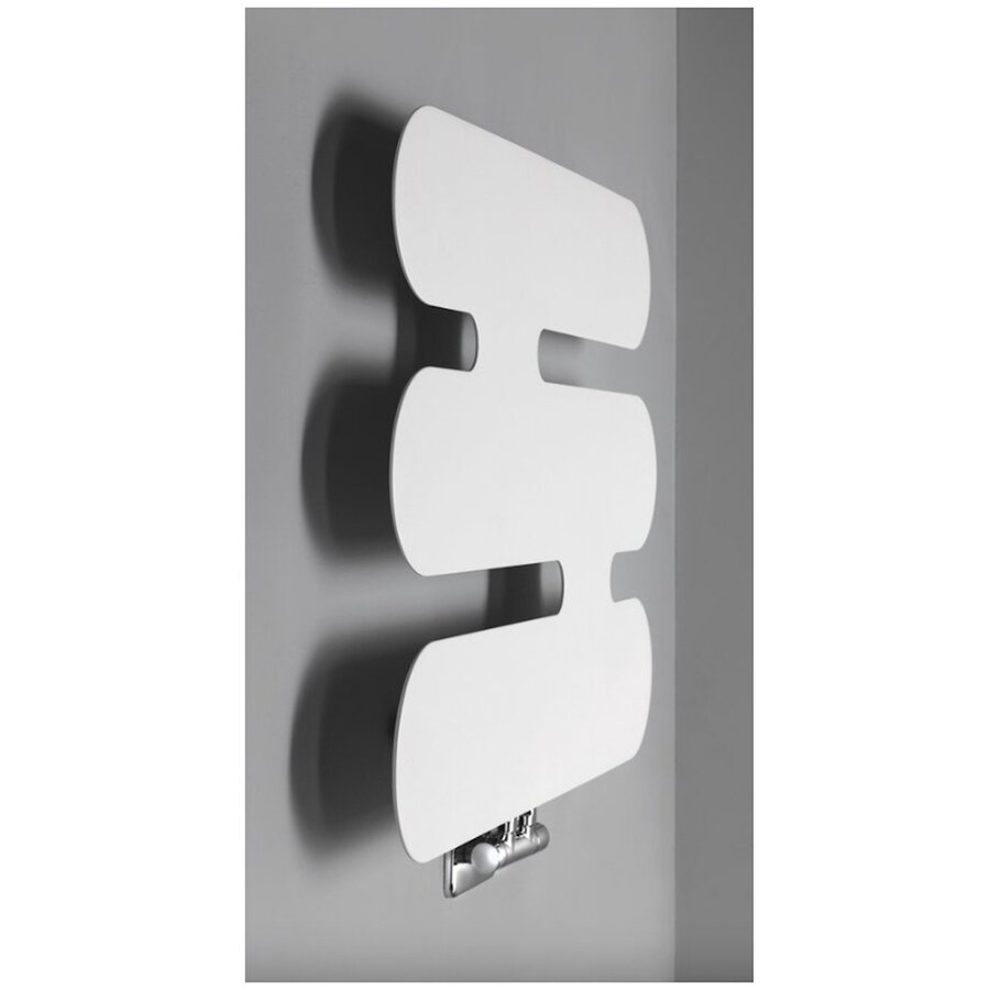 Designradiator Sapho Evolla 79x59,2 cm Mat Wit