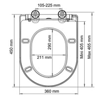 Closetzitting Allibert Ades Mat Wit