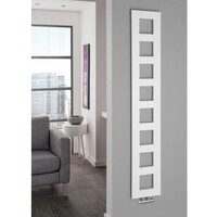 Designradiator Sapho Block 28x175 Cm Mat Wit
