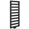 Designradiator Sapho Block 50x146.5 Cm Mat Zwart