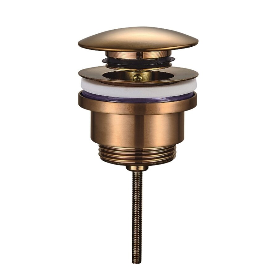 Clickwaste Luxe Wiesbaden Laag Model 5/4" Geborsteld Brons Koper