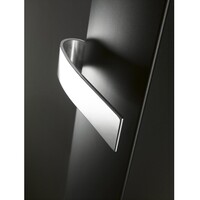 Designradiator Sapho Othello 30x189 Cm Mat Zwart