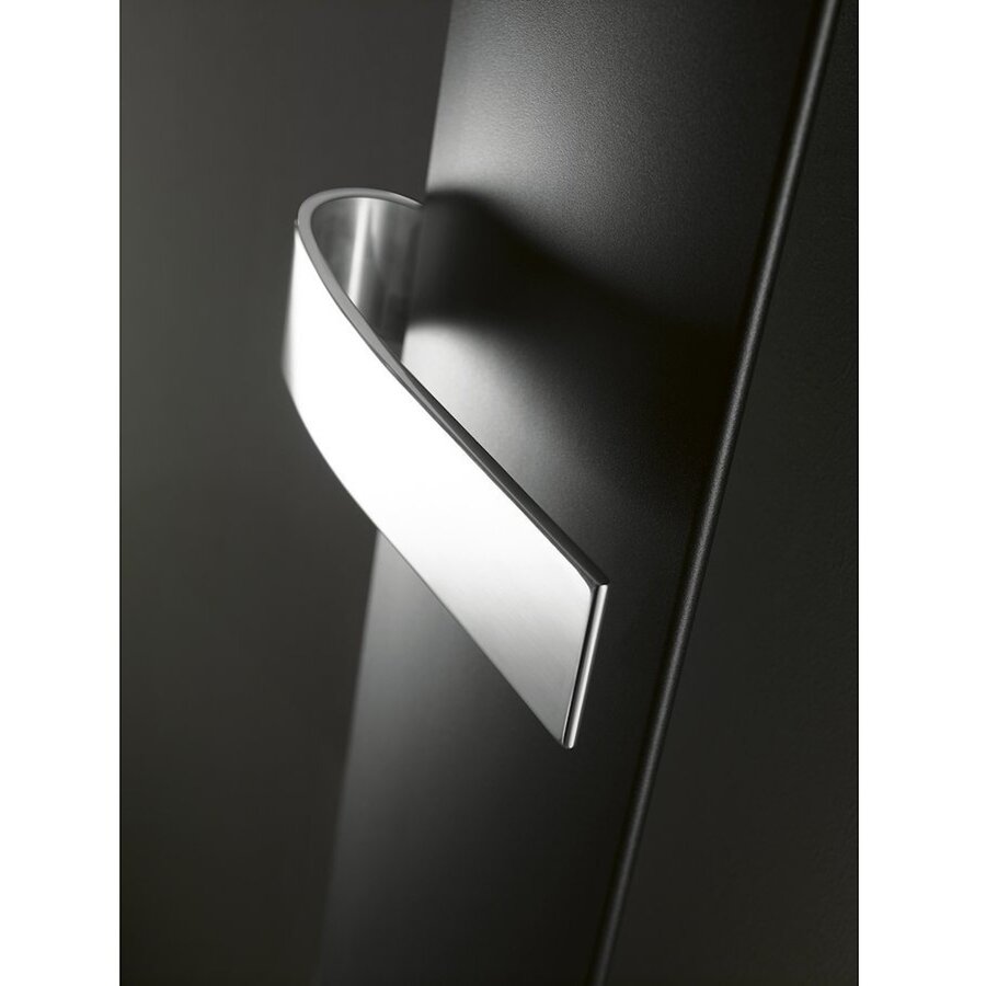 Designradiator Sapho Othello 30x189 Cm Mat Zwart
