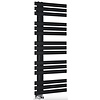 Designradiator Sapho Silvana Recht 50x123.6 cm 561W Mat Zwart