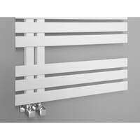 Designradiator Sapho Silvana Recht 60x150 cm 771W Wit