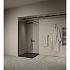 Inloopdouche BWS Elonpa Helder Glas 110x200 cm Zwart