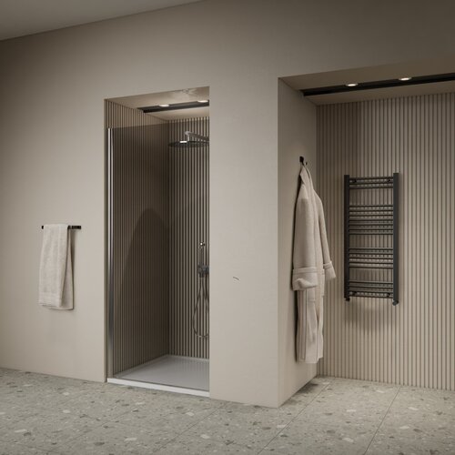 Nisdeur | BWS | Marip | 6mm | 70x190 cm | Mat Chroom 