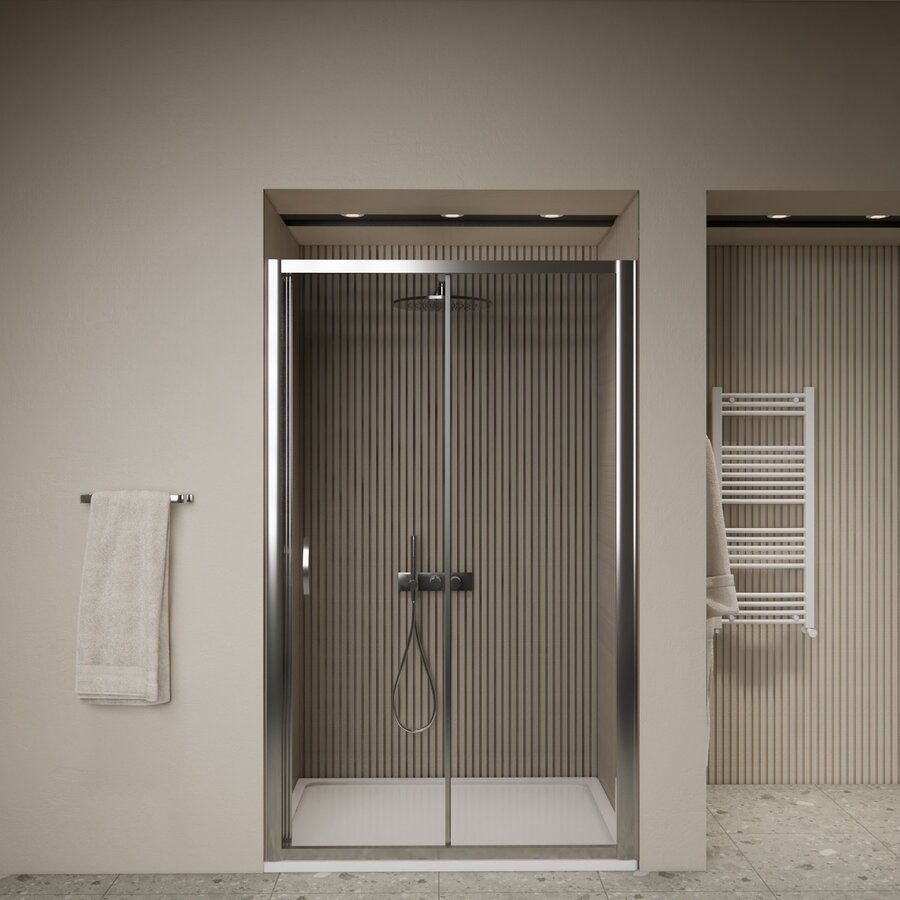 Schuifdeur BWS Arema 130x190 cm Profiel Chroom