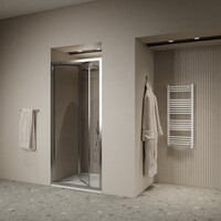 Pendeldeur BWS Arema 100x190 cm Profiel Chroom