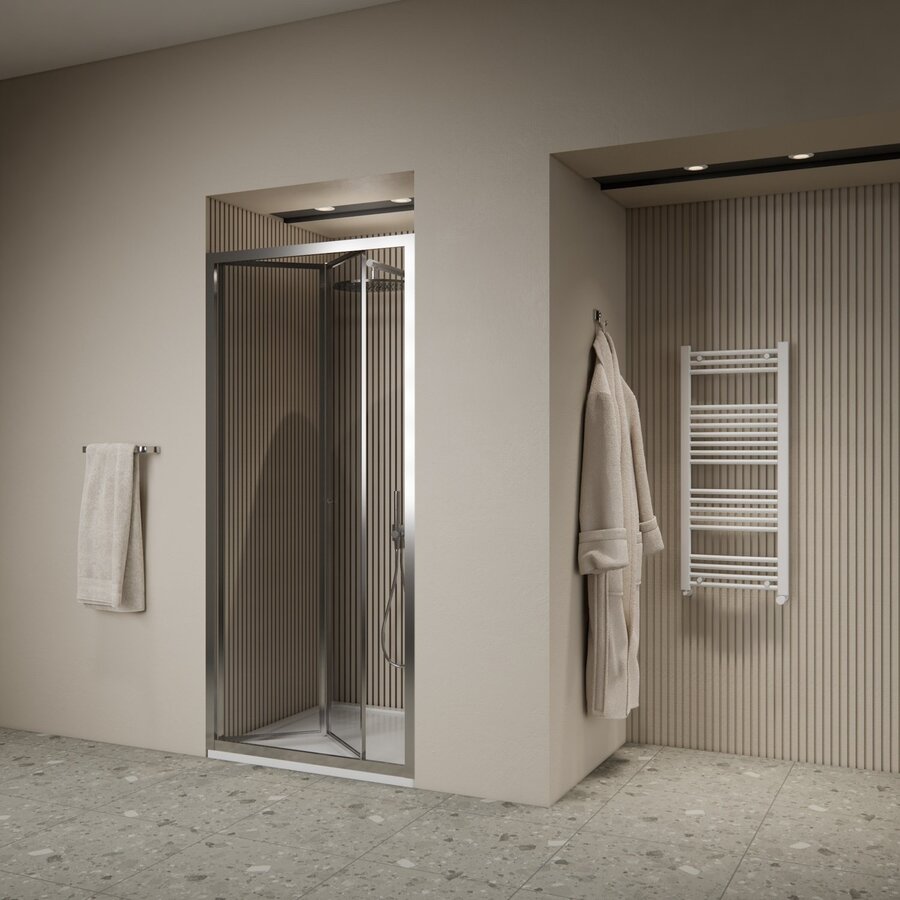 Pendeldeur BWS Arema 90x190 cm Profiel Chroom