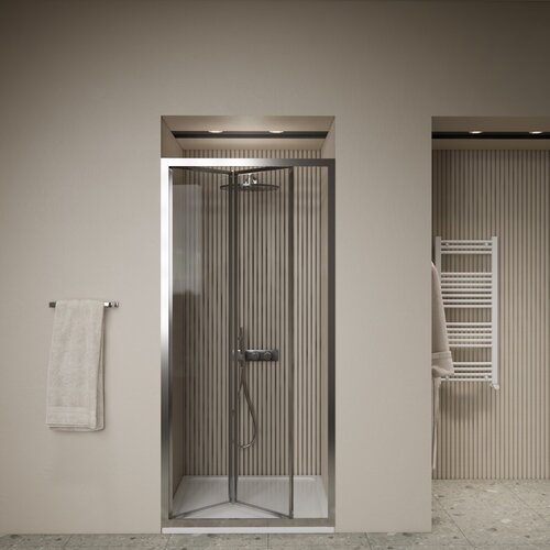 Pendeldeur BWS Arema 80x190 cm Profiel Chroom 