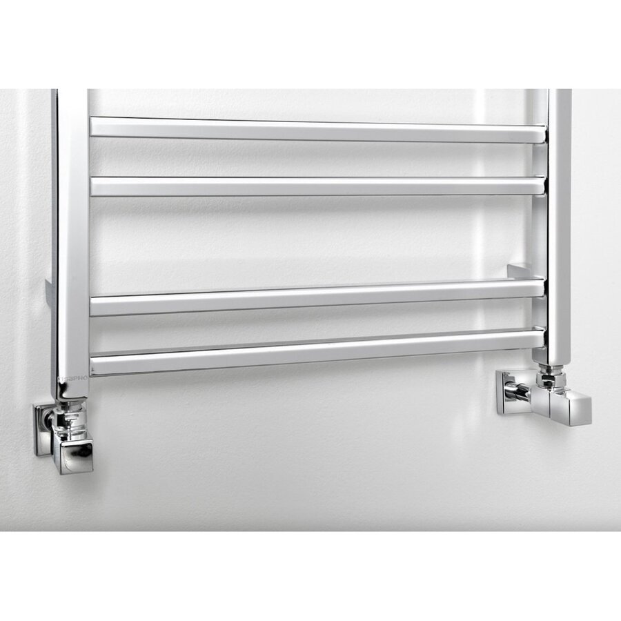 Designradiator Sapho Metro Dos 55x143 cm Chroom