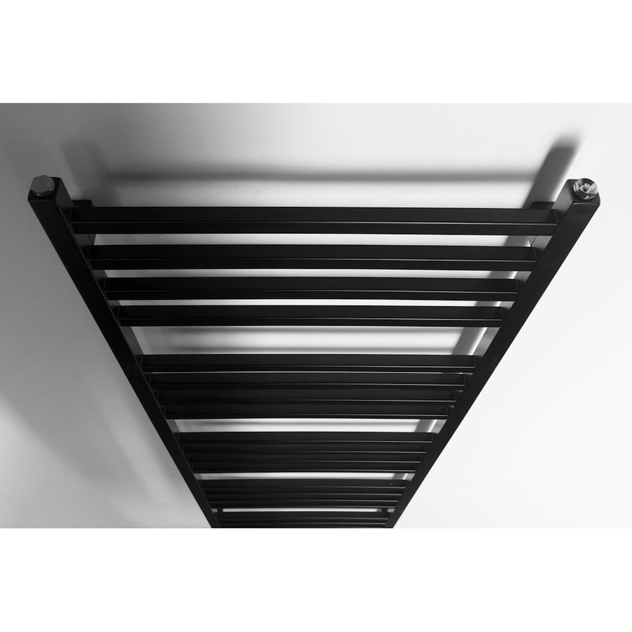 Design radiator Sapho Metro 60x151 cm Mat Zwart