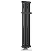 Sapho Designradiator Sapho Fede 150x30,6 cm Mat Zwart