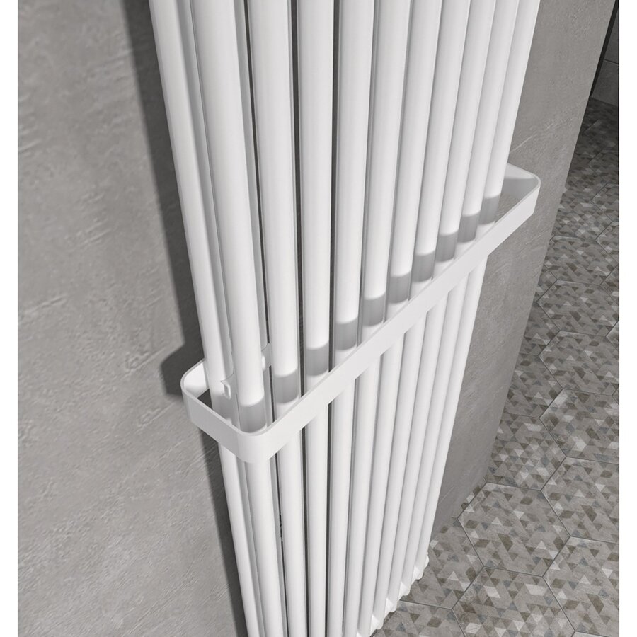 Designradiator Sapho Fede 150x49 cm Mat Wit