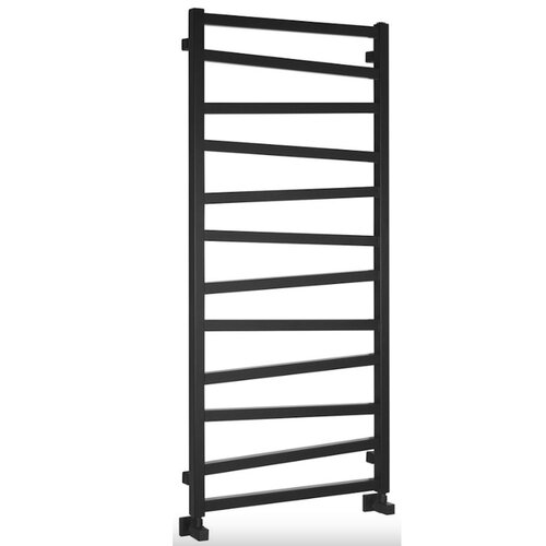 Designradiator Sapho Zig Recht 60x133,4 cm 601W Mat Zwart 