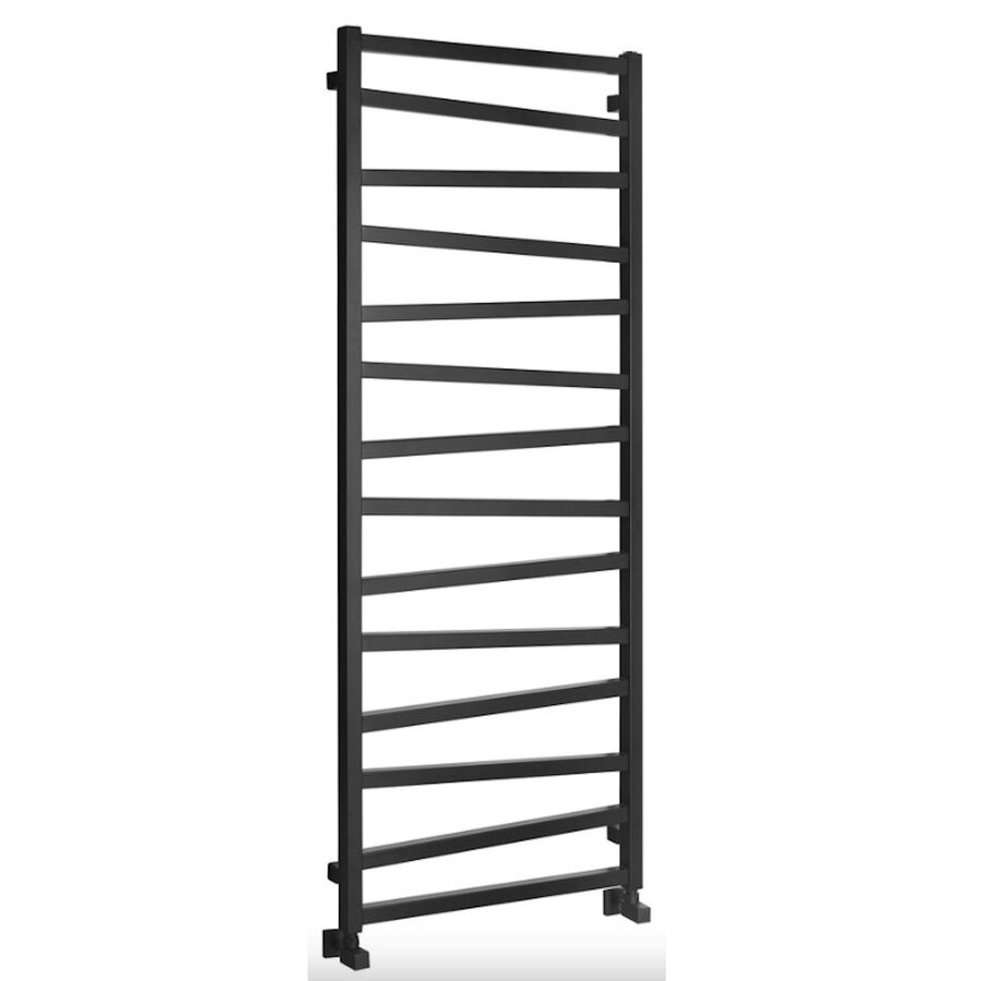 Designradiator Sapho Zig Recht 60x157,2 cm 709W Mat Zwart