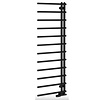 Designradiator Sapho Justina 50x151 cm 410W Mat Zwart