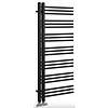 Sapho Handdoekradiator Sapho Dorlion Recht 50x120 cm Mat Zwart