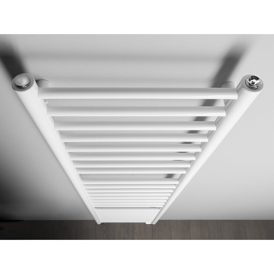 Handdoekradiator Sapho Dina Recht 40x156 cm Mat Wit