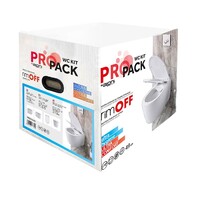 Ophangcloset BWS Sky Rim-off Inclusief Zitting Wit