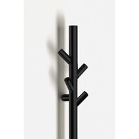 Elektrische Handdoekstang Sapho Pasador 15x150 cm Mat Zwart