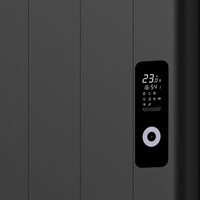 Elektrische Radiator BWS Boss Met Wifi 2000W 160x54.4 cm Zwart